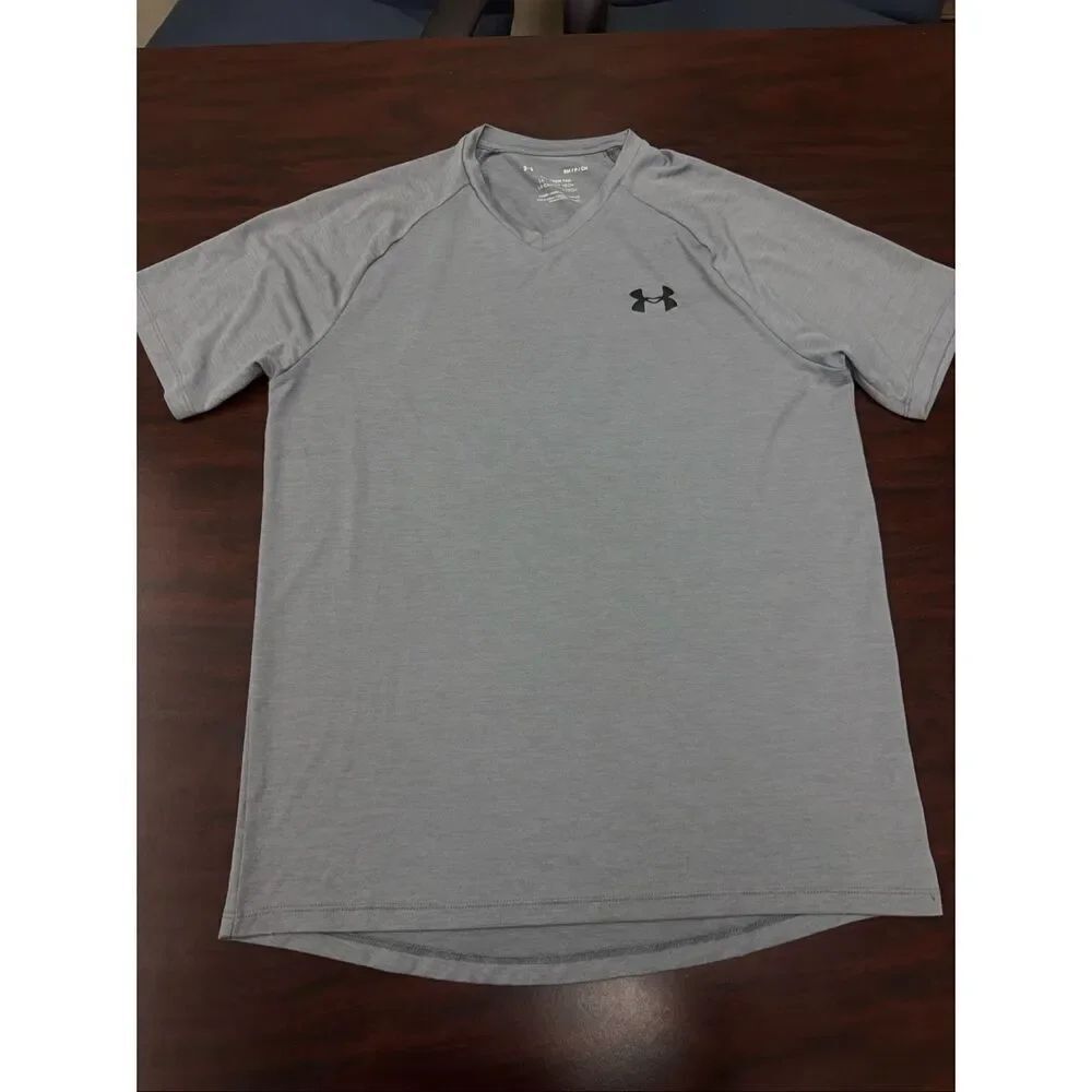 Under Armour The Tech Tee Loose Fit Grey Short Sleeve Tee Size Small